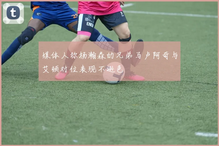 媒体人称杨瀚森的兄弟马卢阿奇与艾顿对位表现不逊色